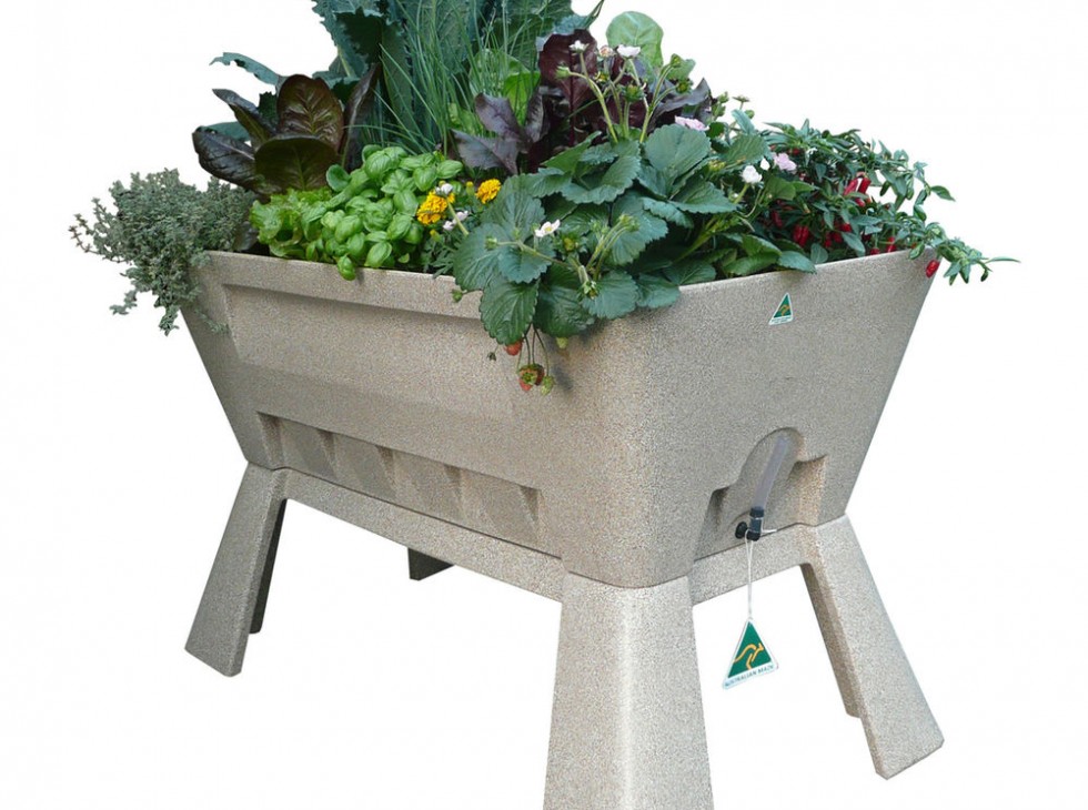 Garden Easi Planter Box in Sand Stone